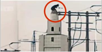 بالصورة.. شاب حاول رمي نفسه من أعلى صومعة بطنجة وتدخل بطولي للوقاية المدنية يحول دون وقوع الأسوأ
